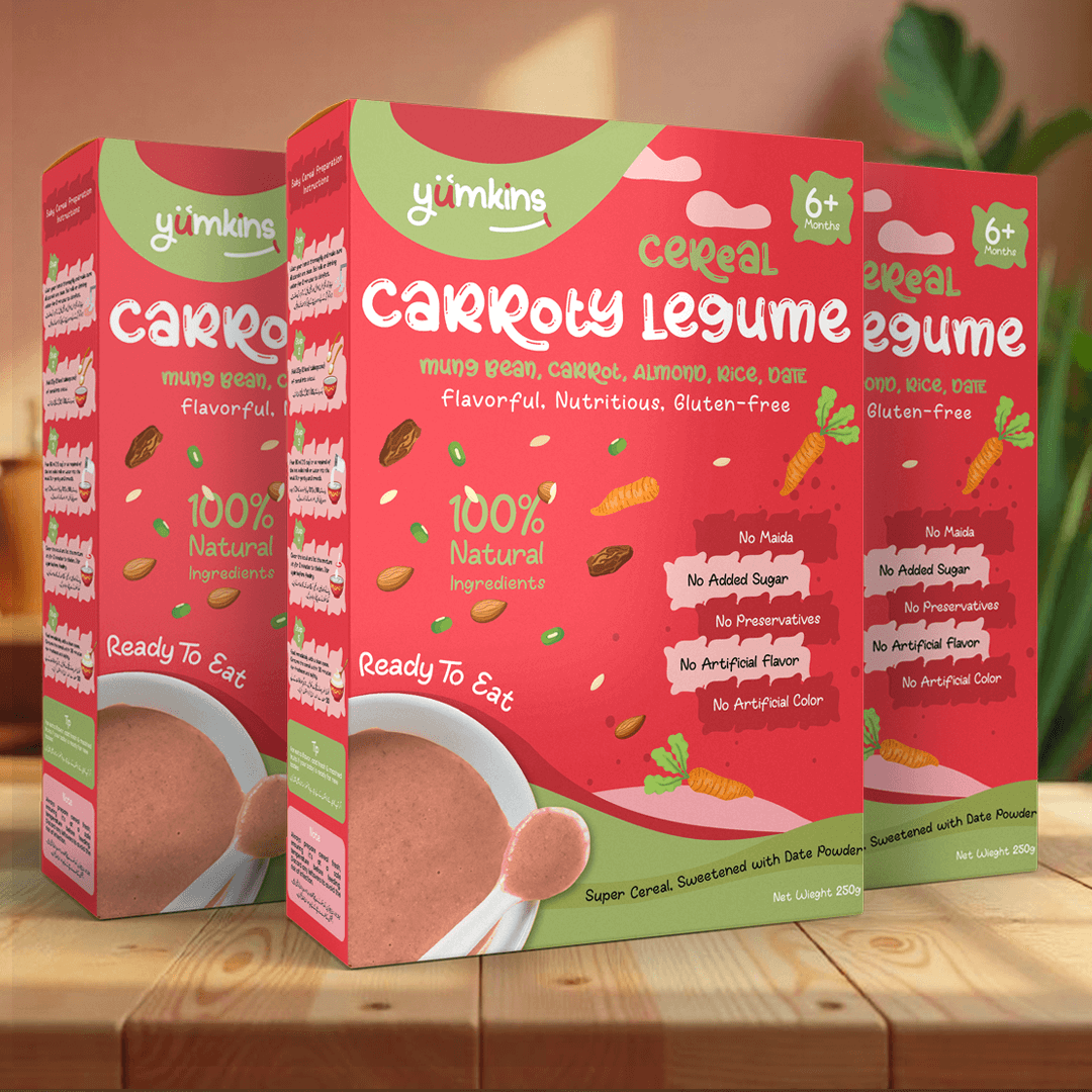 Carroty Legume Baby Cereal