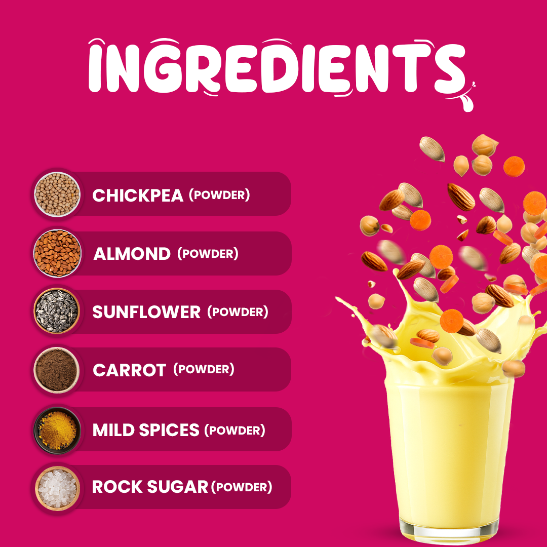 Nutty Vision Drink Mix - 250 Gram