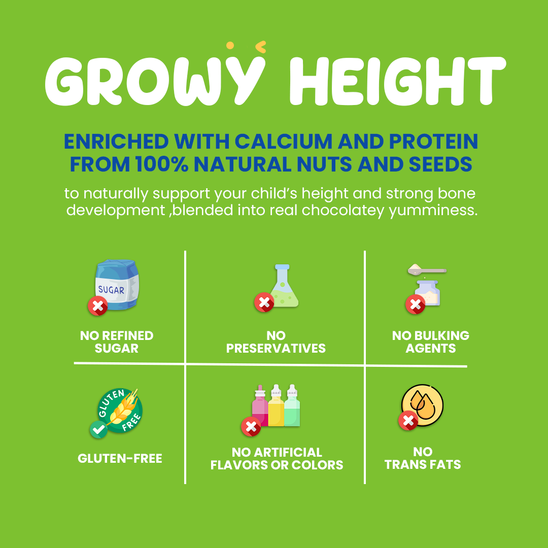 Growy Height Drink Mix - 250 Gram