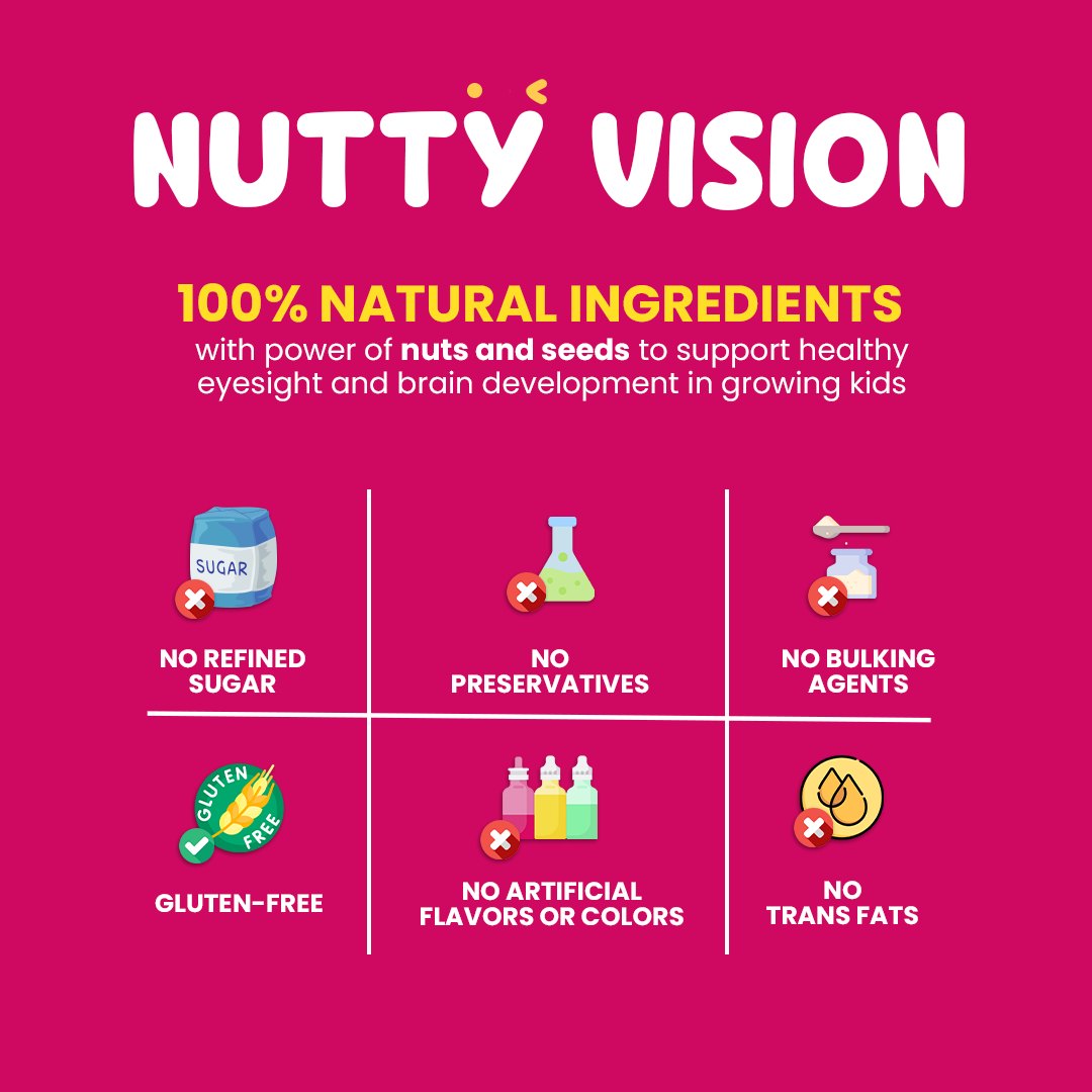 Nutty Vision Drink Mix - 250 Gram